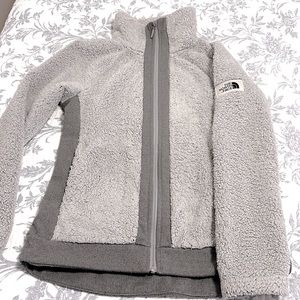 The North Face Grey Zipper Jacket XS